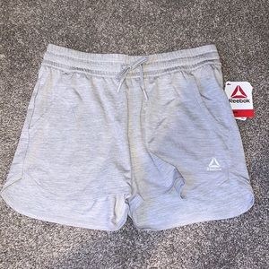 Reebok Grey Relaxed Fit Shorts XS